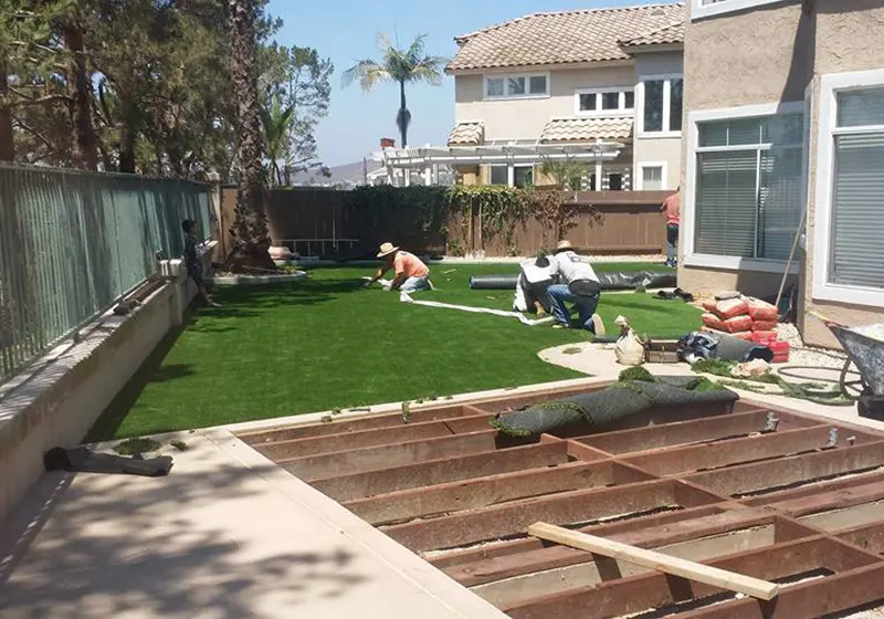 Concrete patio construction in San Diego, CA