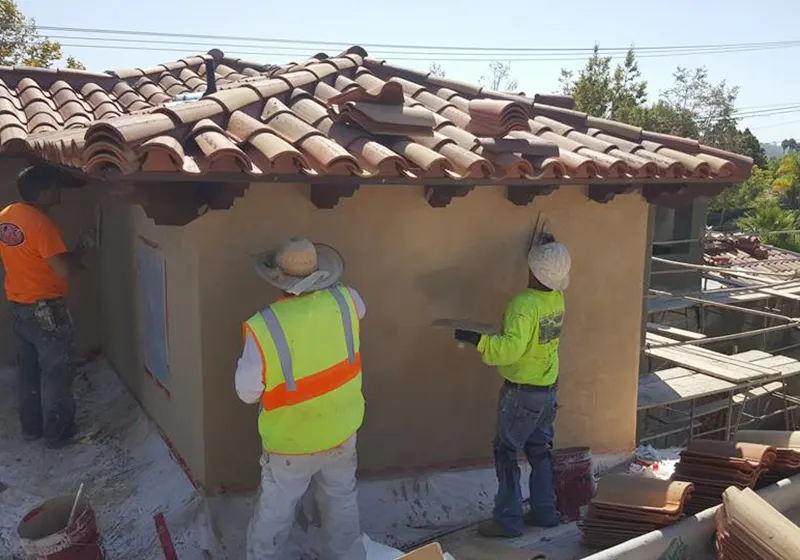 Building renovation in San Diego, CA