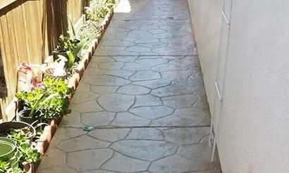 Concrete Walkway Construction