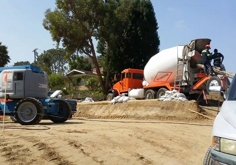 Concrete construction  in San Diego, CA