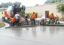 Residential Decorative Concrete Entryway